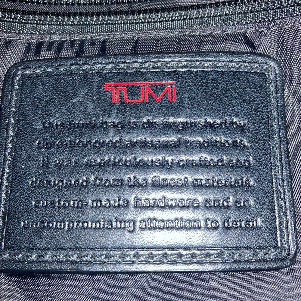 EUC TUMI Black Crossbody Bag - Picture 4 of 8